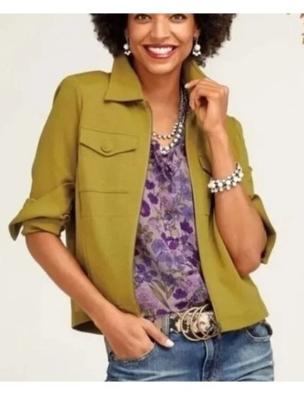 EUC CAbi Touring Jacket, sz M